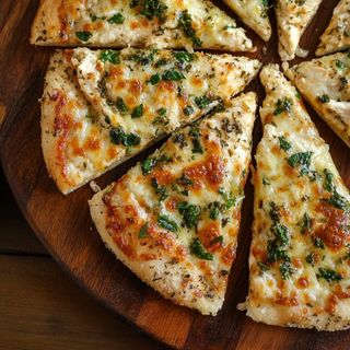 7. Pizza cuatro queso 