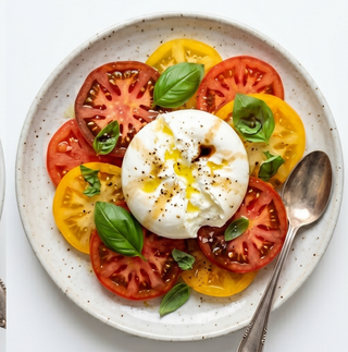 Ensalada De Tomate Y Burrata