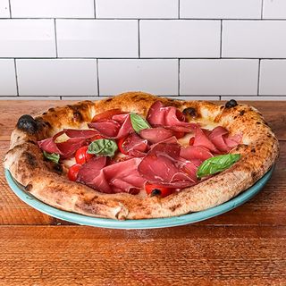 Pizza Gorgo'speck  (33 cm.)