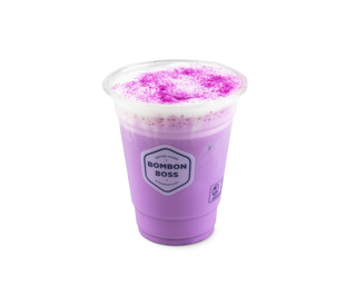 Iced latte Ube & berries