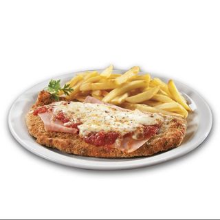 Plato de Milanesa con Patatas