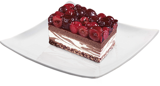 COCOA & CHERRY CAKE: PRAJITURA CU CACAO, CIRESE 153G