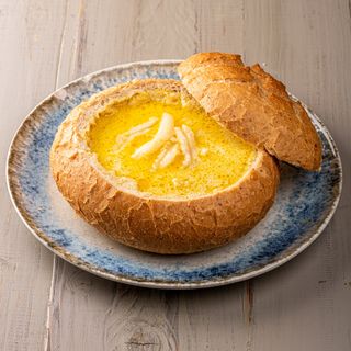 Ciorba de burta in paine