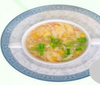 A4. Sopa De Maiz Con Cangrejo