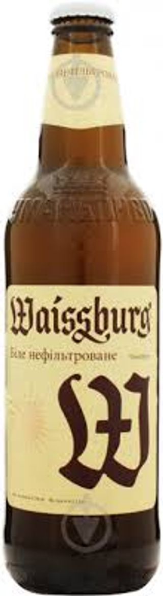 Пиво світле нефільтроване Уманьпиво
Waissburg Біле 0,5л