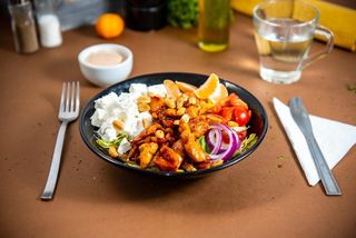 Honey mustard chicken salad
