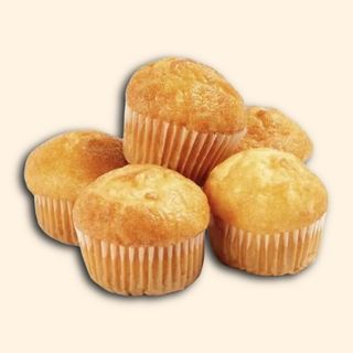 Madalenas Esponjosas Sin Gluten Envasadas 5 Uds.