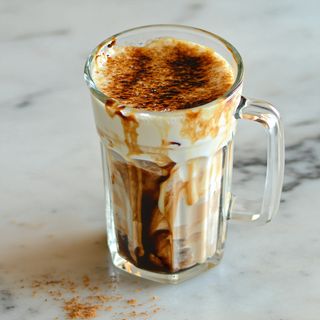 Frappe creme brulee