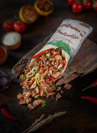 Շաուրմա լոշիկով խոզի