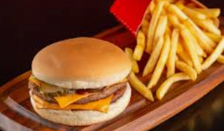 Hamburguesa con queso