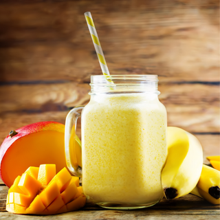 Smoothie mango y plátano