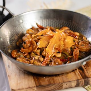 Langostinos Picantes Estilo GongBao