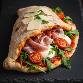 Calzone aperto