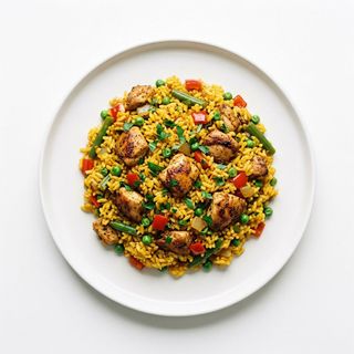 Arroz Con Pollo Y Verduras