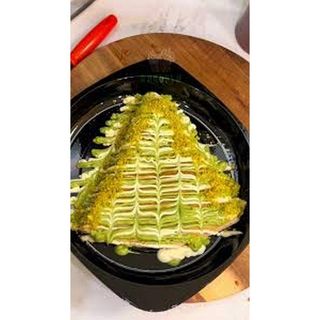 Two  Pistachio Crepe