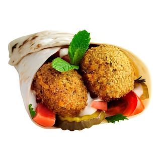 Piadina falafel