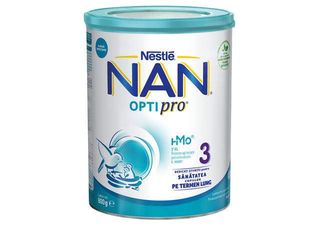 Nestle NAN OPTIPRO 3 HMO, formula de lapte praf pentru copii de la 1 an, cutie 800g