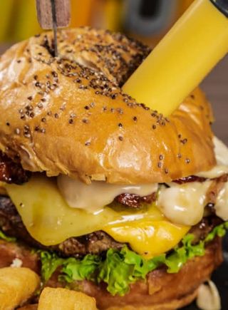 Hamburguesa Muerte Por Queso