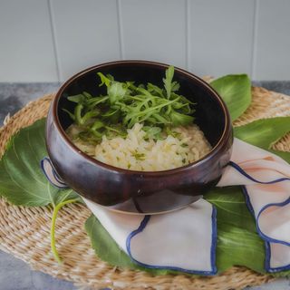 Risotto de hongos y setas