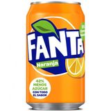 Fanta Naranja lata 330ml.