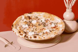 Pizza Cream Cheese & Pancetta 430gr