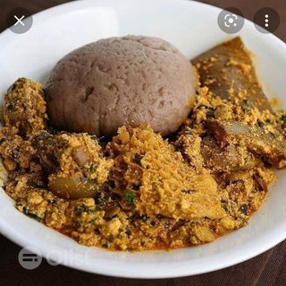 Eguisi Soup and Wheat