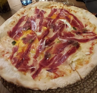 Pizza De Trigueros Salteados (33 Cm.)