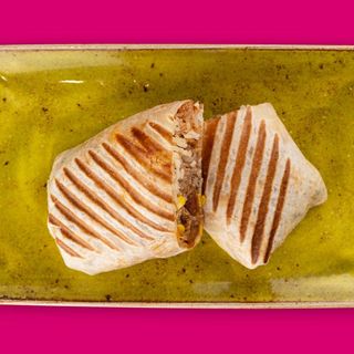 Cheesy falafel (veg)