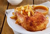 Demi Poulet Grillé + Frites