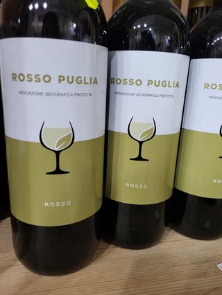 Vino rosso 75 cl