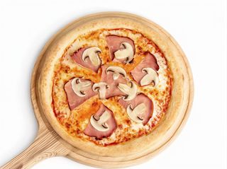 Pizza Funghi E Prosciutto (40 Cm.)