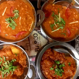 Vegetable korma 