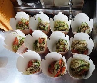 Box doner kebab z kurczakiem (w boxie)