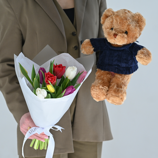 ჰოლანდიური ტიტები + დათუნია