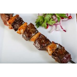 Lamb Tikka With Sauce
