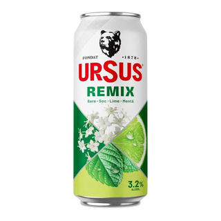 Ursus Remix soc, lime si menta
