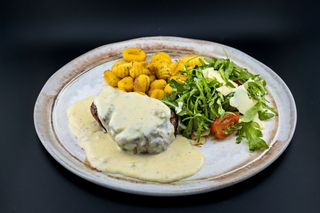 Filetto alla piastra con gorgonzola