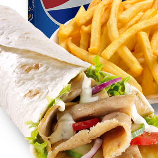 Elige 1 Drum 1 kebab 1 patatas fritas 