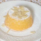 Coulant de chocolate blanco