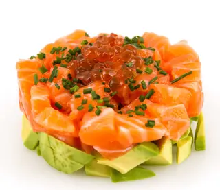Tartar salmón (1 pza.)