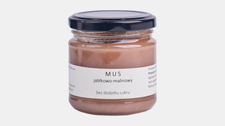 Mus jabłkowy z malinami 180 g