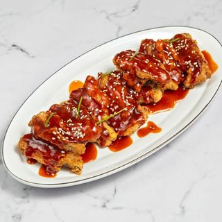 Alitas Fritas Estilo Koreano