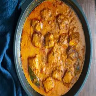 Pollo tikka con queso