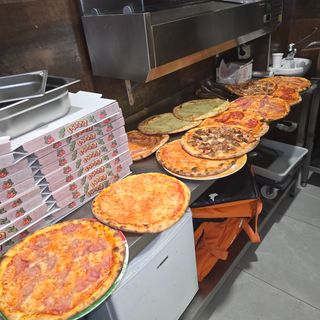 Arrabbiata + coca-cola + Patatine