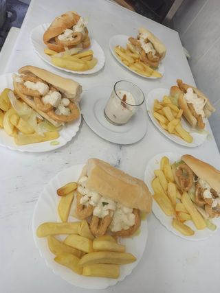 Montadito De Calamares Con Alioli