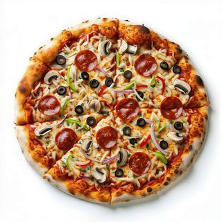 Pizza deluxe (25 cm.)