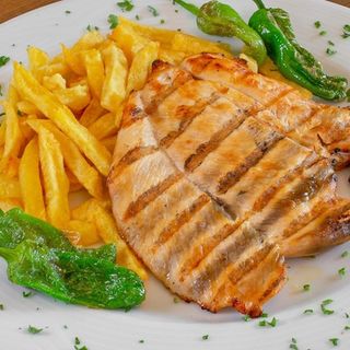 Pechuga de pollo a la parrilla