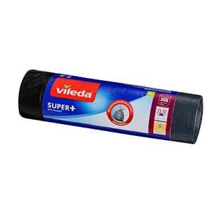Vileda Super+ Garbage Bags 50l X10