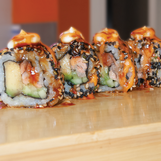 Green Salmon rolls -  4 pezzi