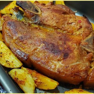 Pernil assado no forno